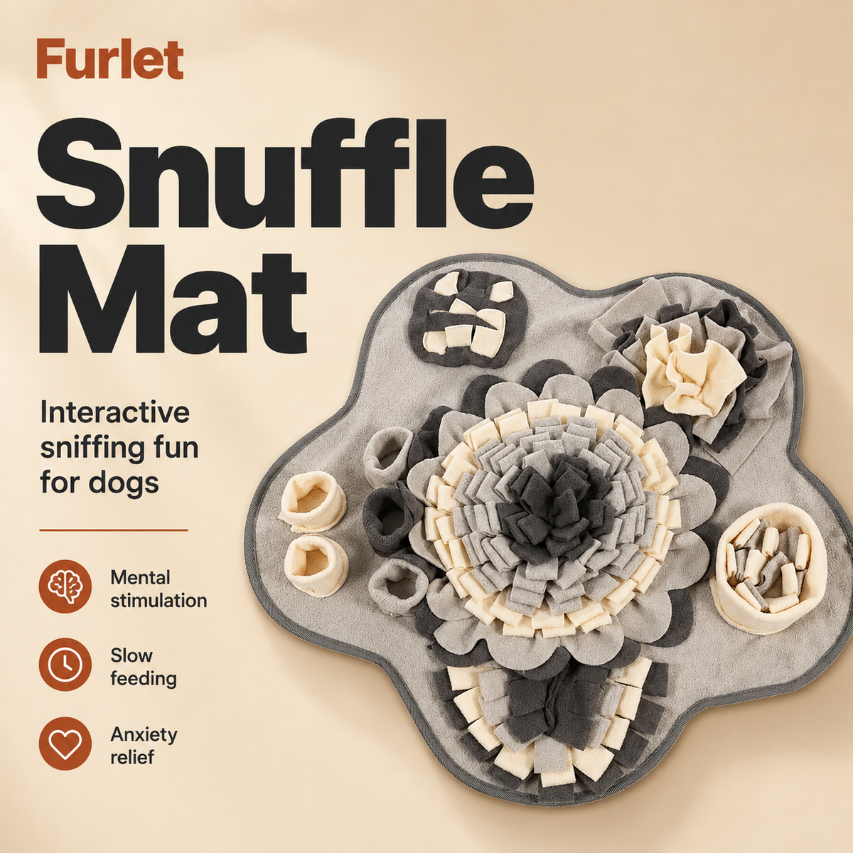 Interactive Dog Snuffle Mat