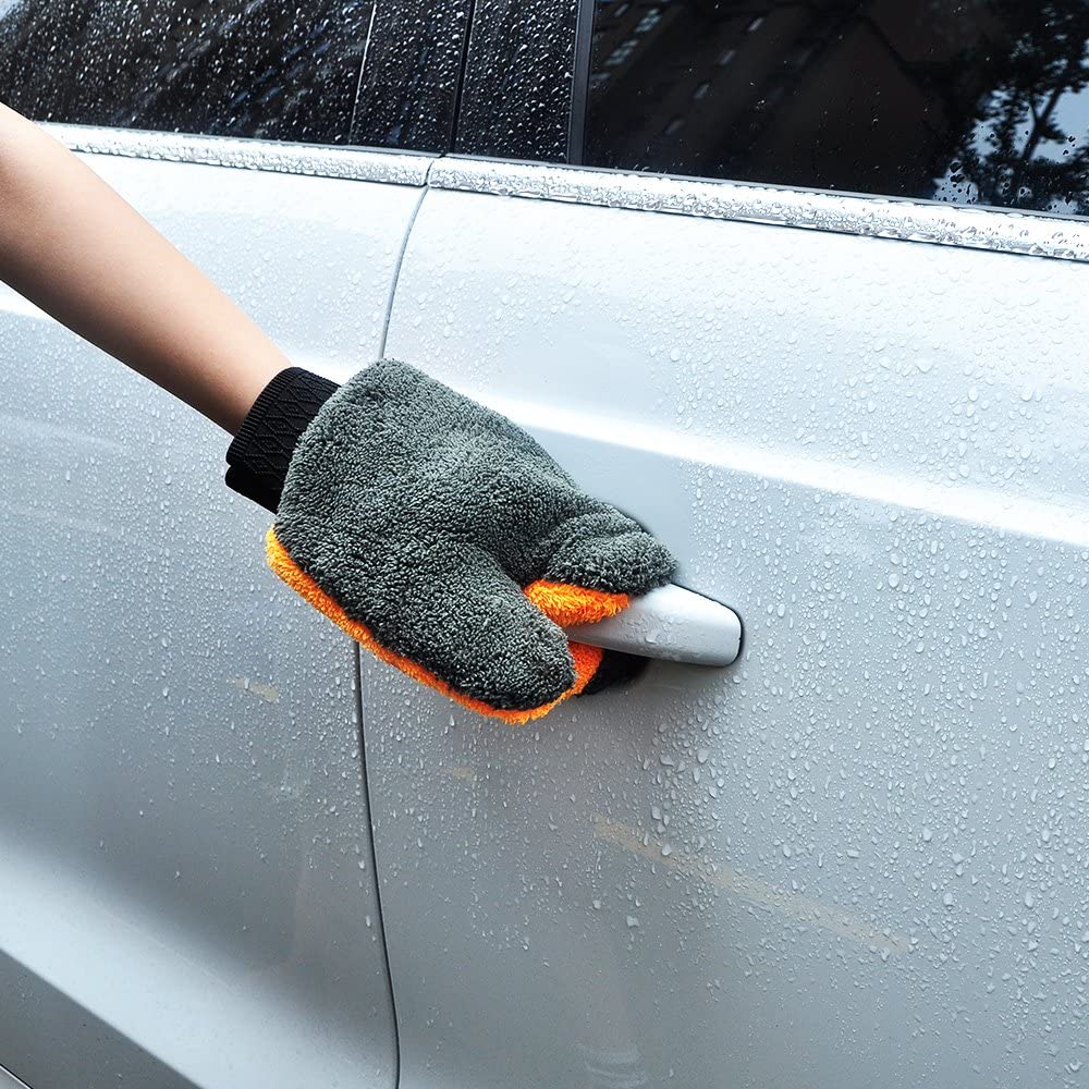 Double-Sided Microfiber Car Detailing Glove
