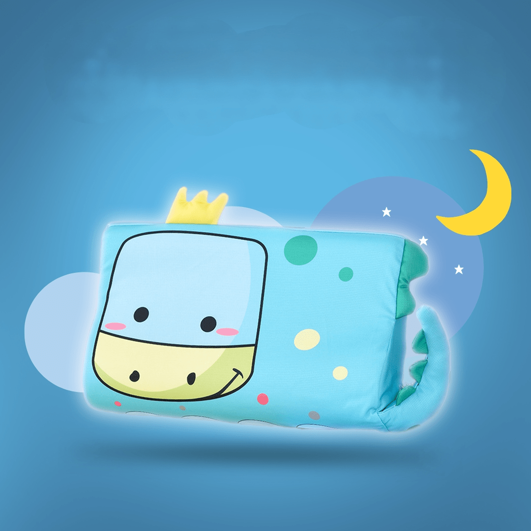 DozyBear Ergonomic Kids Pillow for Healthy Sleep