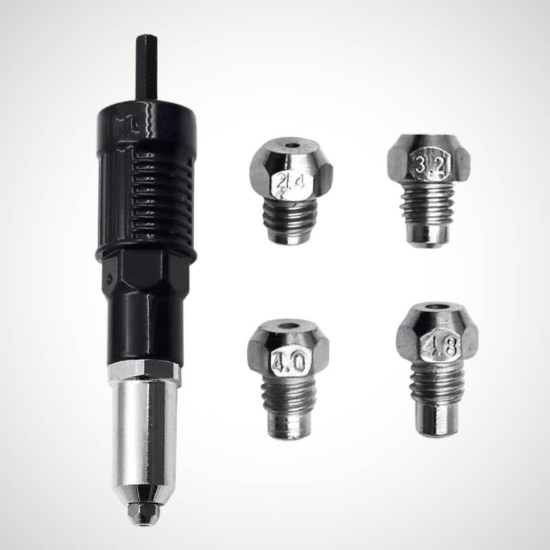 DrillRivet Quick – Universal rivet adapter for electric drills