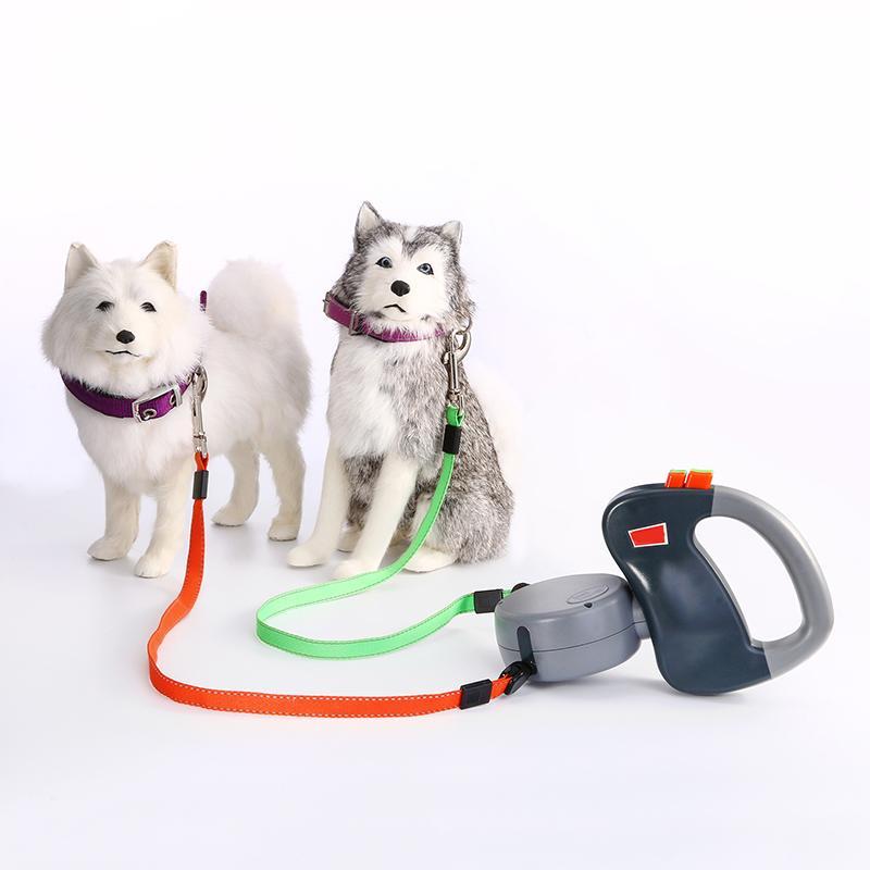 Dual Dog Leash for Two Dogs