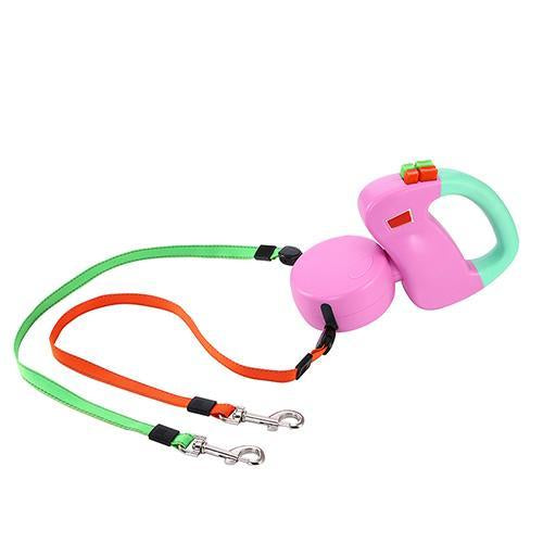 Dual Dog Leash for Two Dogs