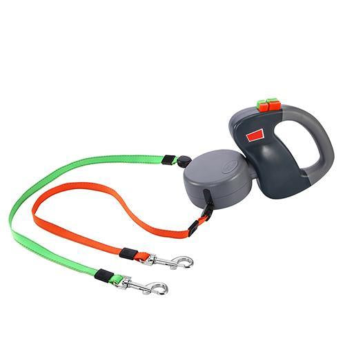 Dual Dog Leash for Two Dogs