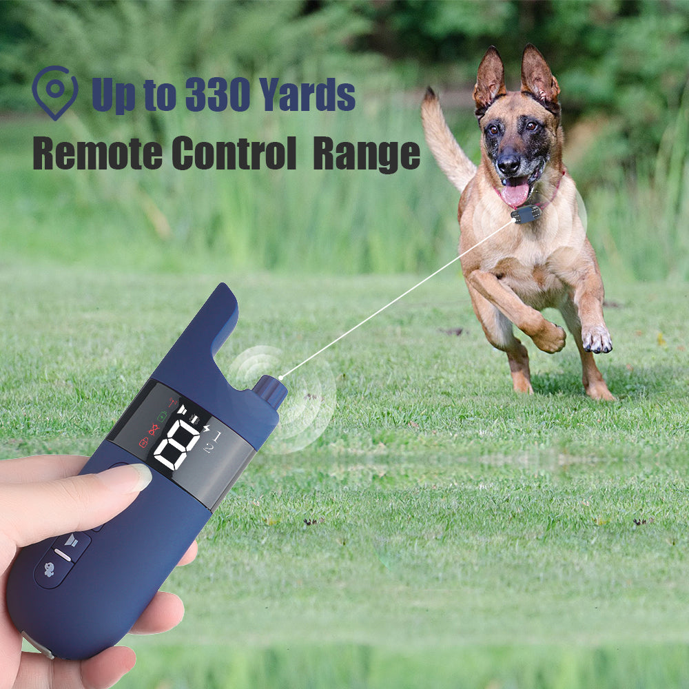 Electric Dog Training Collar – 500m Remote Control, Waterproof IPX7, Shock, Vibration & Sound Modes