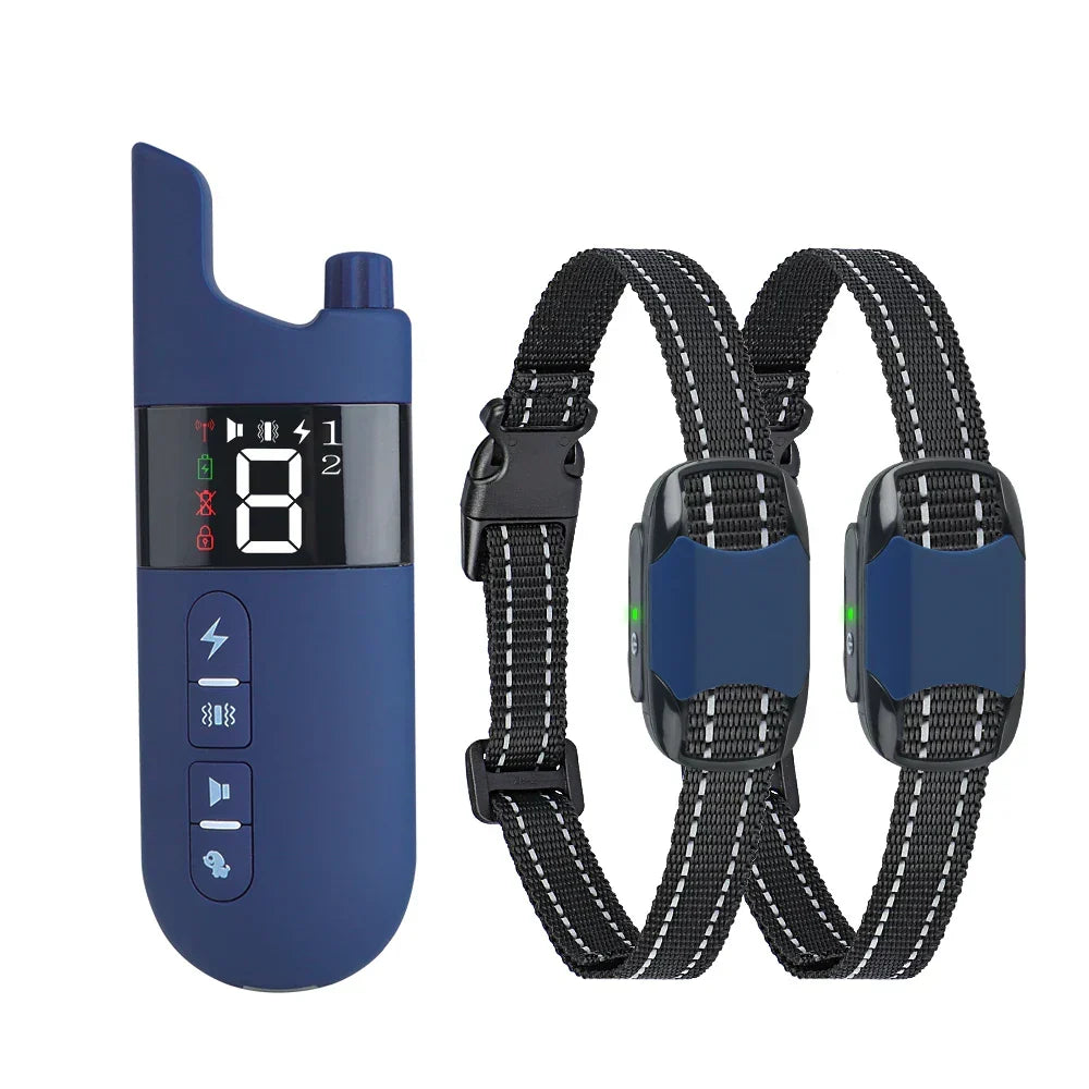 Electric Dog Training Collar – 500m Remote Control, Waterproof IPX7, Shock, Vibration & Sound Modes