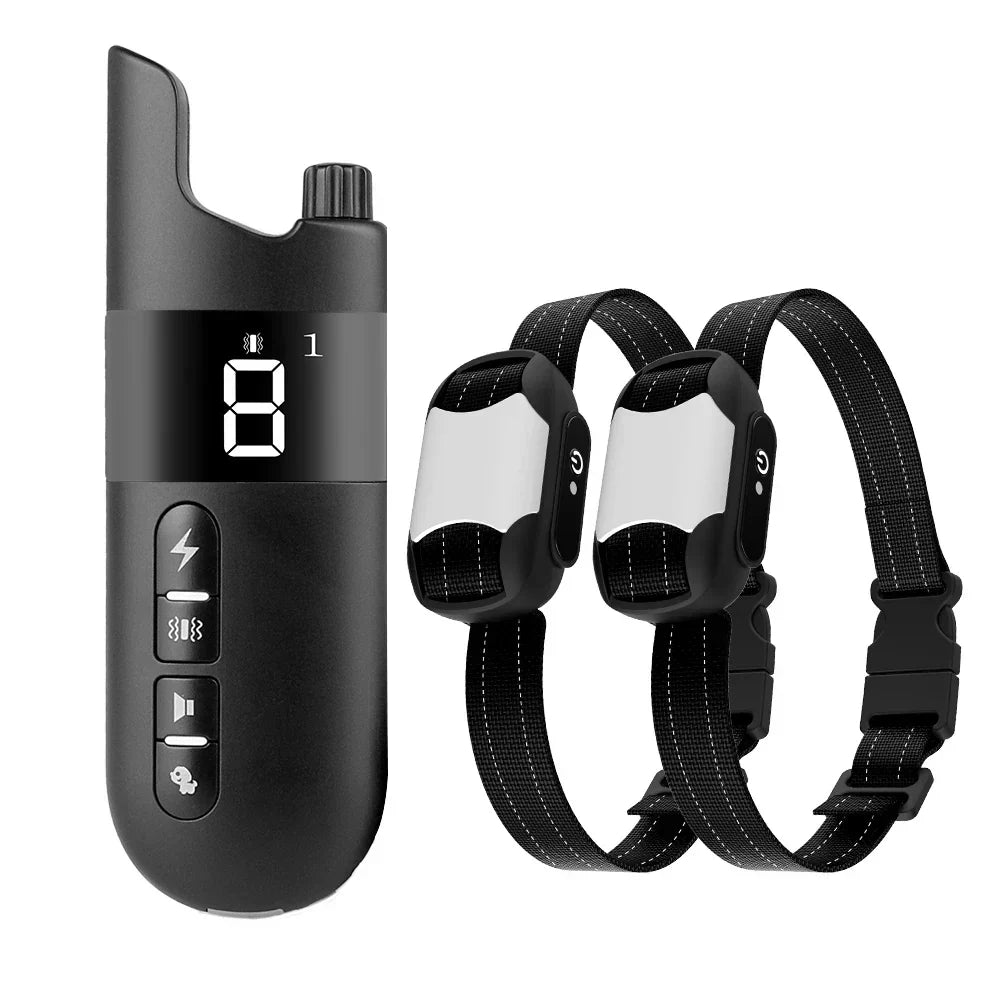 Electric Dog Training Collar – 500m Remote Control, Waterproof IPX7, Shock, Vibration & Sound Modes