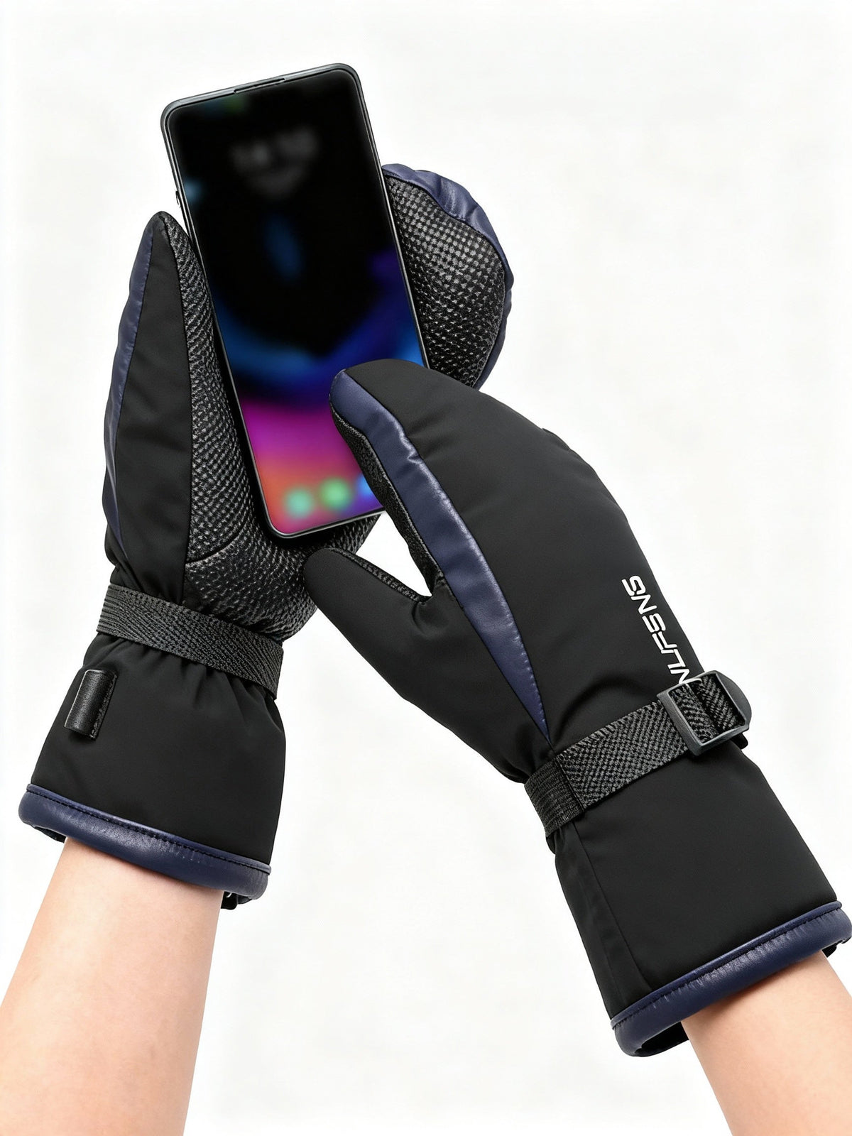 Electric Heated Gloves with Dual-Sided Heating & 10,000 mAh USB Rechargeable Battery
