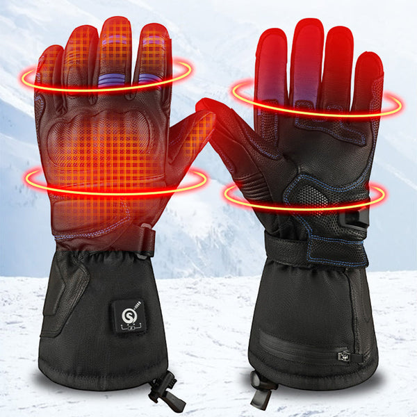 Electric Heated Gloves with Rechargeable Battery – Winter Cycling & Outdoor Gloves