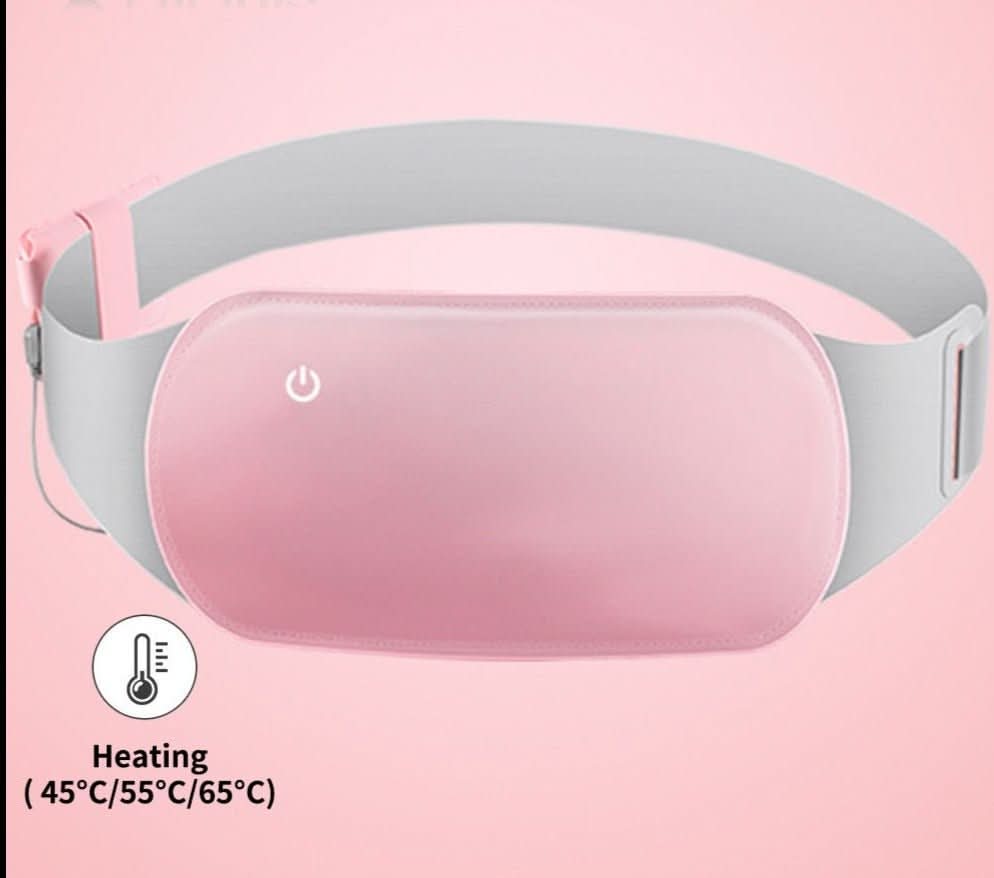 Electric Heating Pad for Abdominal Pain Relief with Vibration Function