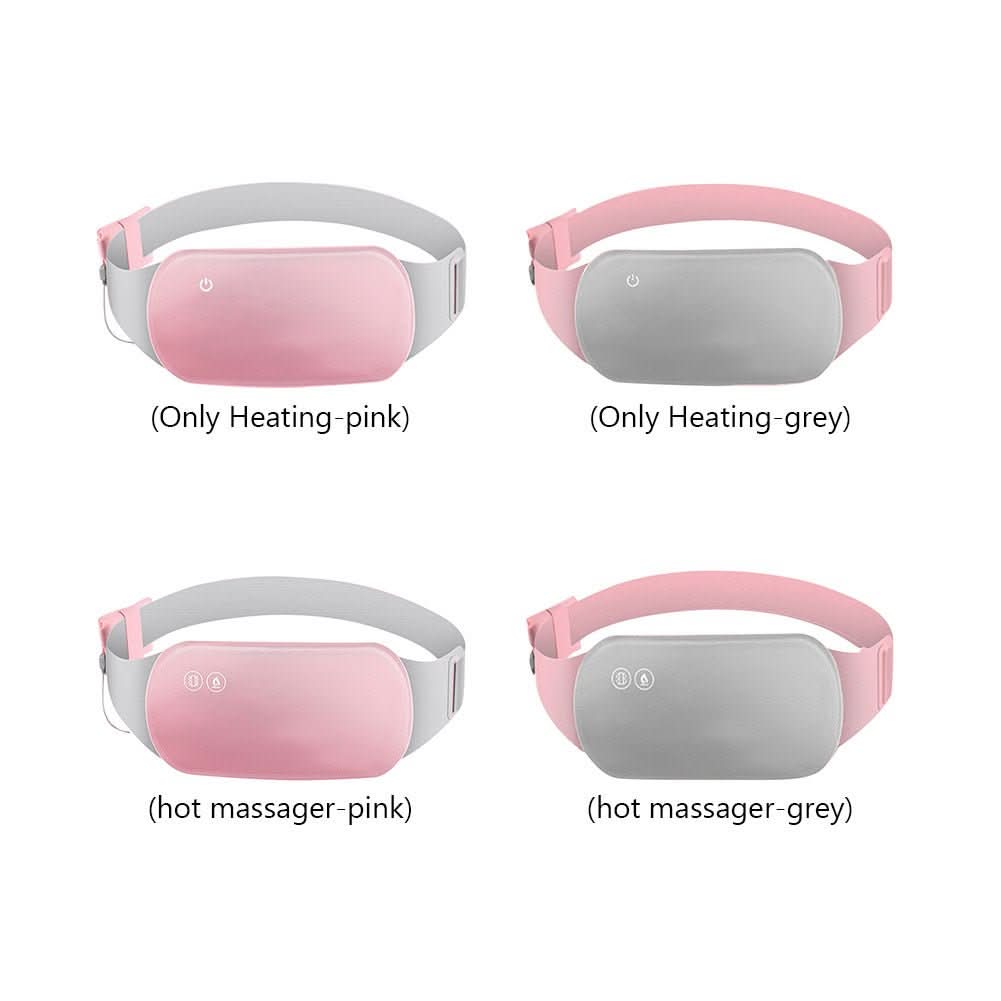 Electric Heating Pad for Abdominal Pain Relief with Vibration Function