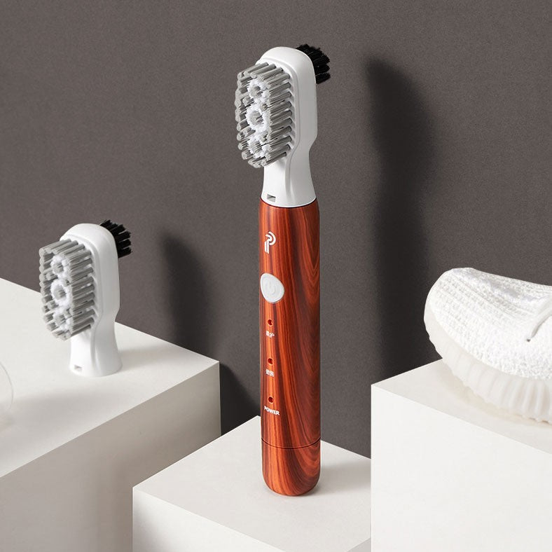 Electric Sonic Shoe Cleaning Brush with Dual Bristles, 3 Modes & IPX7 Waterproof