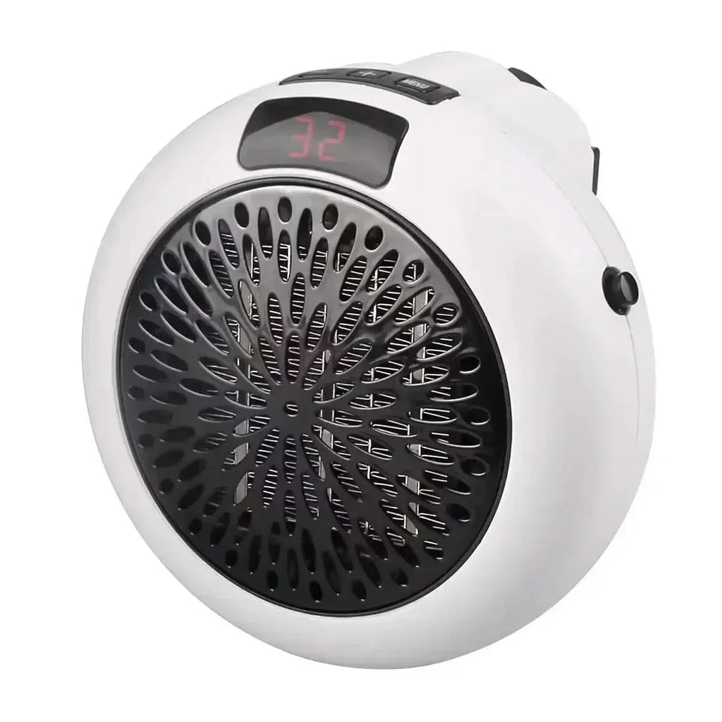Electric Space Heater with Remote Control – Wall Mount or Desktop