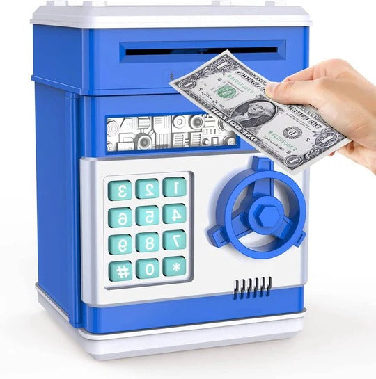Electronic ATM Piggy Bank for Kids with Code Lock