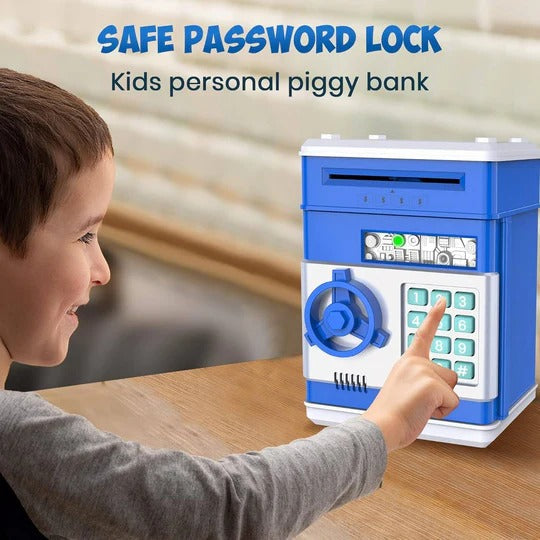 Electronic ATM Piggy Bank for Kids with Code Lock