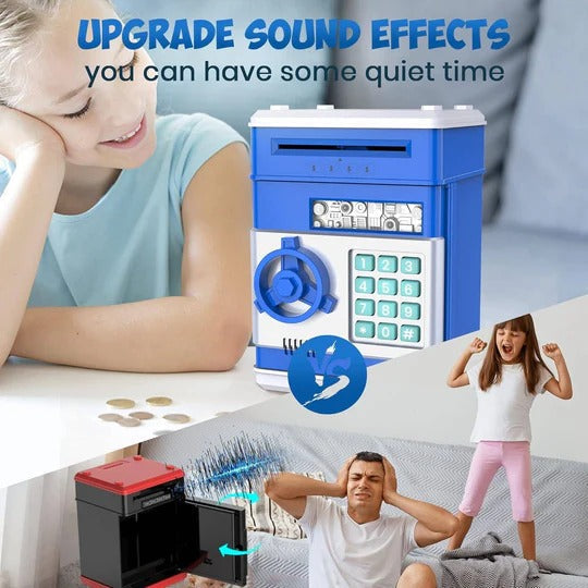 Electronic ATM Piggy Bank for Kids with Code Lock
