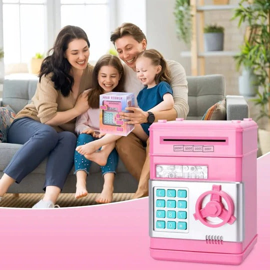 Electronic ATM Piggy Bank for Kids with Code Lock