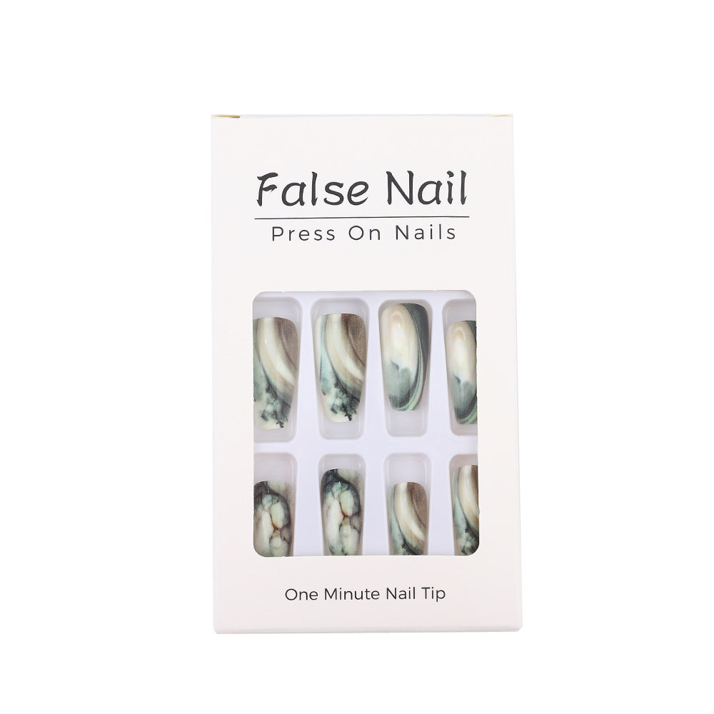 Elegant Marble Design Press-On Nails