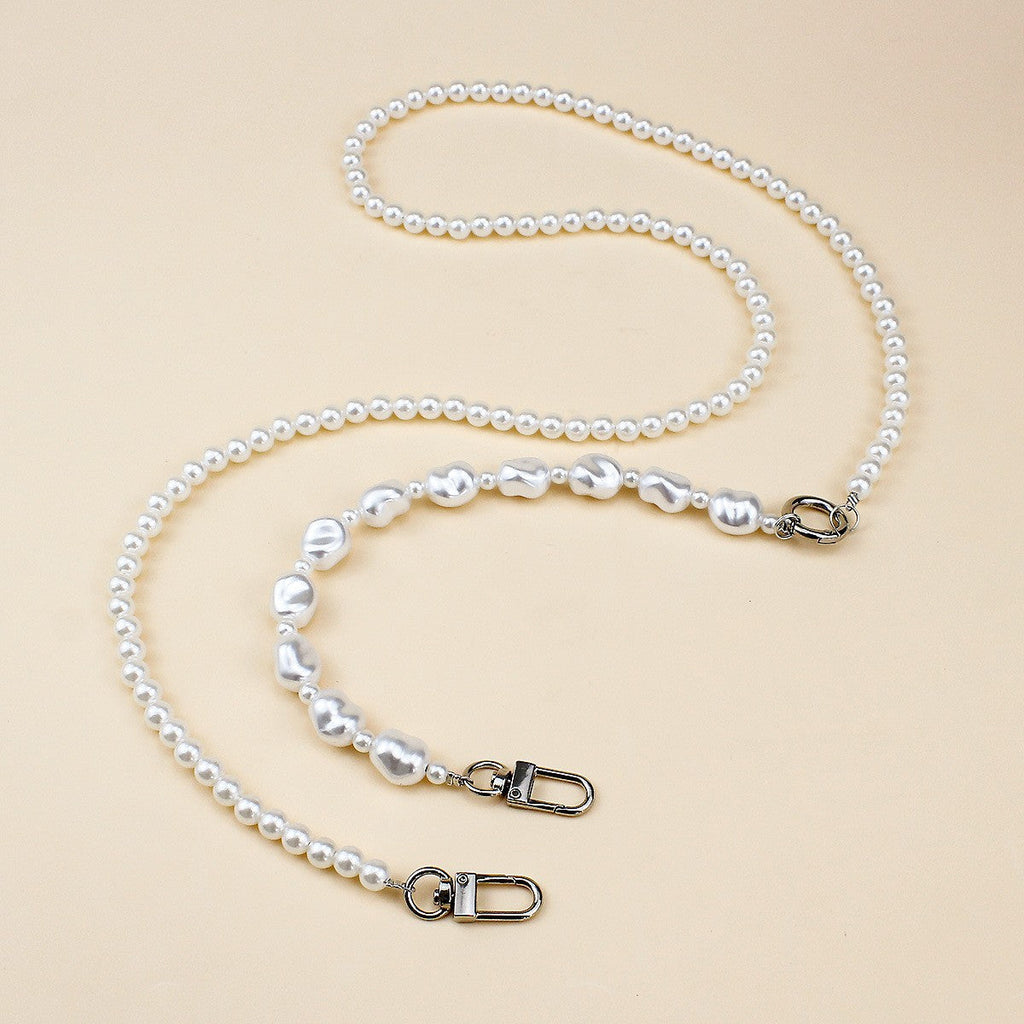 Elegant Pearl and Silver Necklace