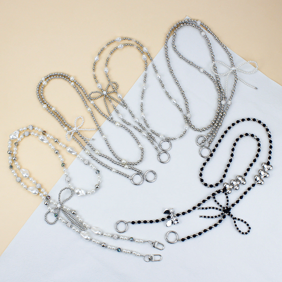 Elegant Pearl and Silver Necklace