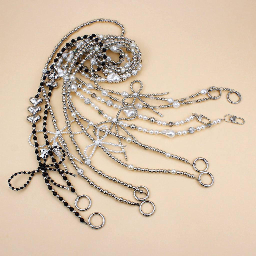 Elegant Pearl and Silver Necklace