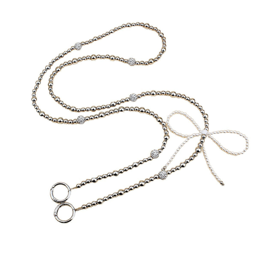 Elegant Pearl and Silver Necklace