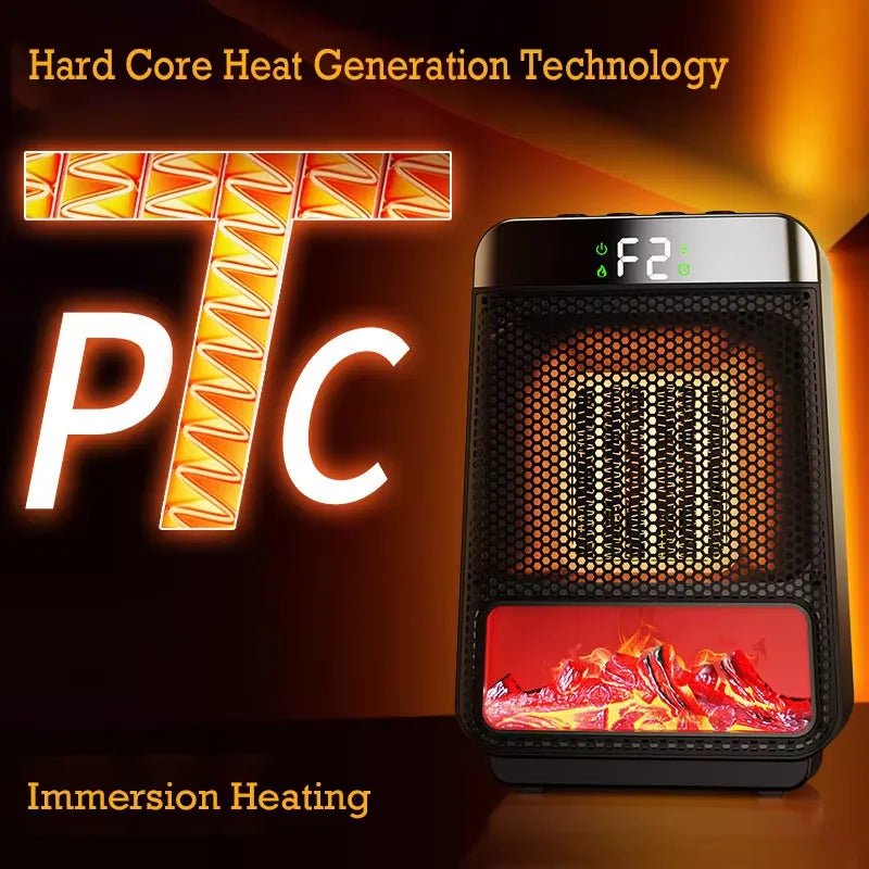 Energy-Efficient Electric Heater – Fast Heating for Large Spaces