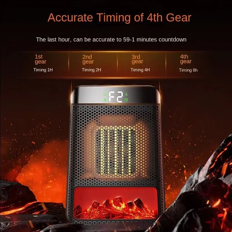 Energy-Efficient Electric Heater – Fast Heating for Large Spaces