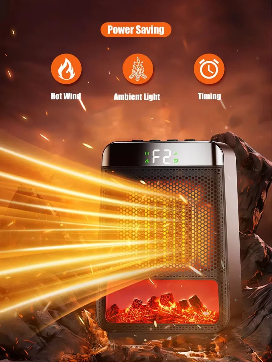 Energy-Efficient Electric Heater – Fast Heating for Large Spaces