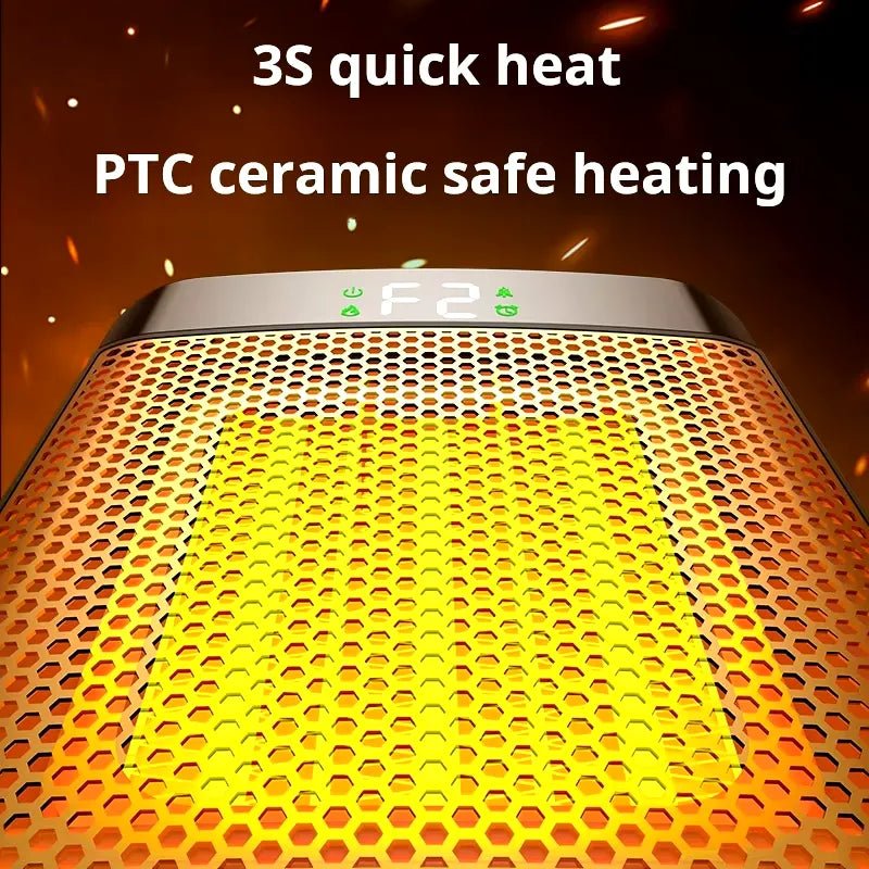 Energy-Efficient Electric Heater – Fast Heating for Large Spaces