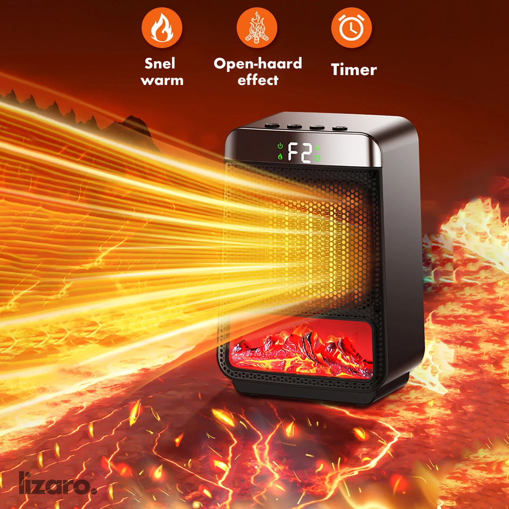 Energy-Efficient Electric Heater – Fast Heating for Large Spaces