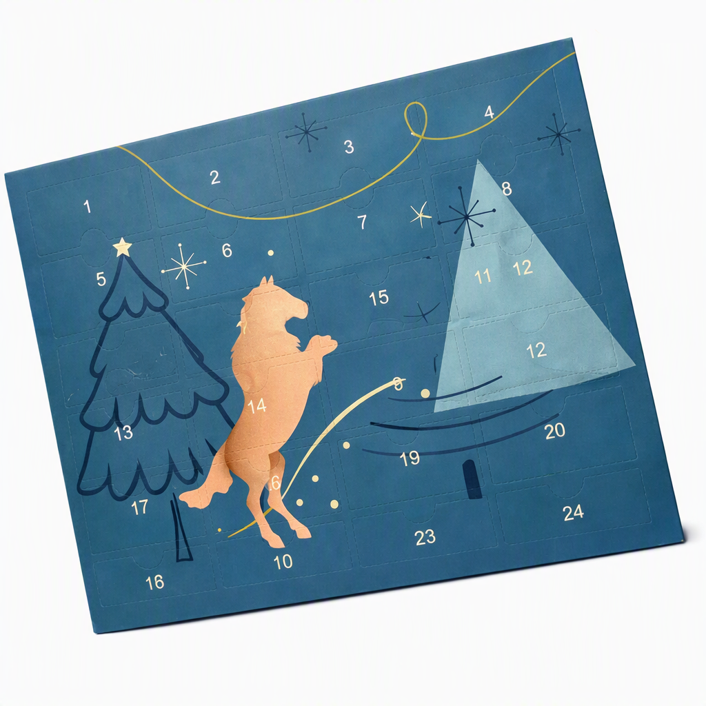 CANTERCHEER – Equestrian Advent Calendar for Holiday Stable Fun