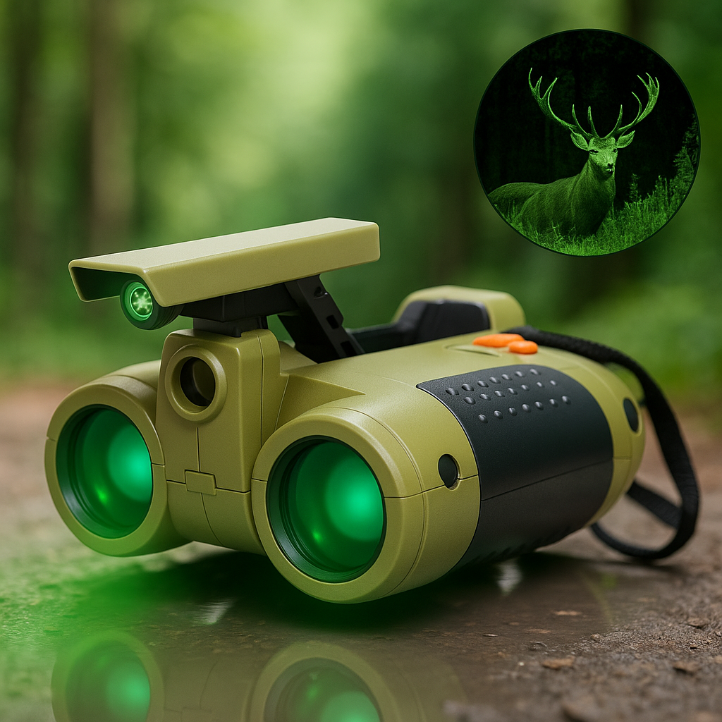 Explorer Binoculars with Night Vision for Kids – Perfect for Adventures, Nature and Animal Watching
