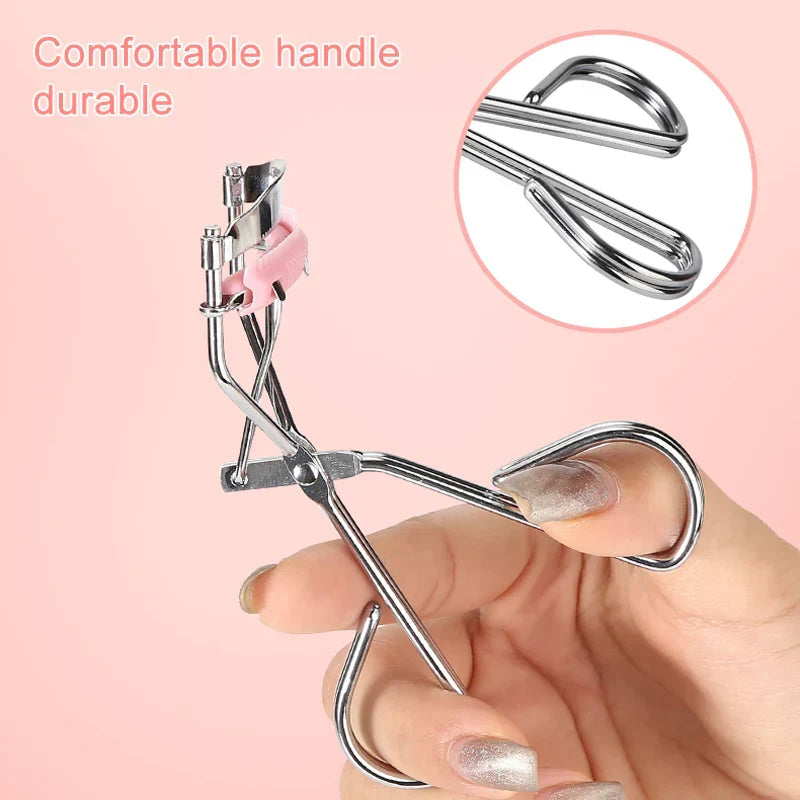 Eyelash Curler with Built-In Comb