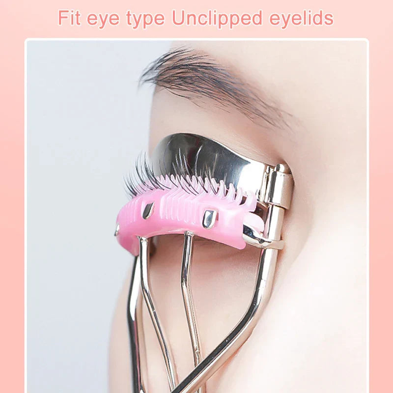 Eyelash Curler with Built-In Comb