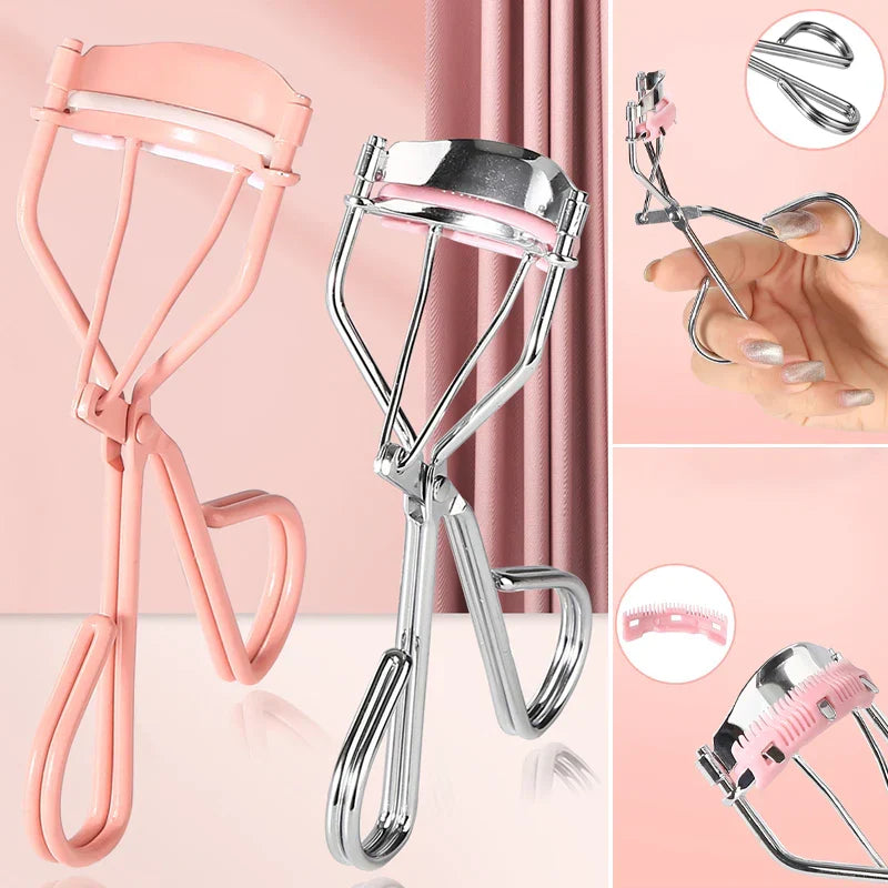 Eyelash Curler with Built-In Comb