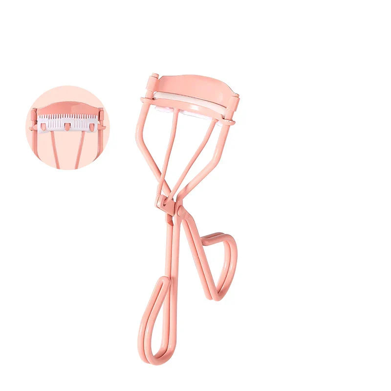 Eyelash Curler with Built-In Comb