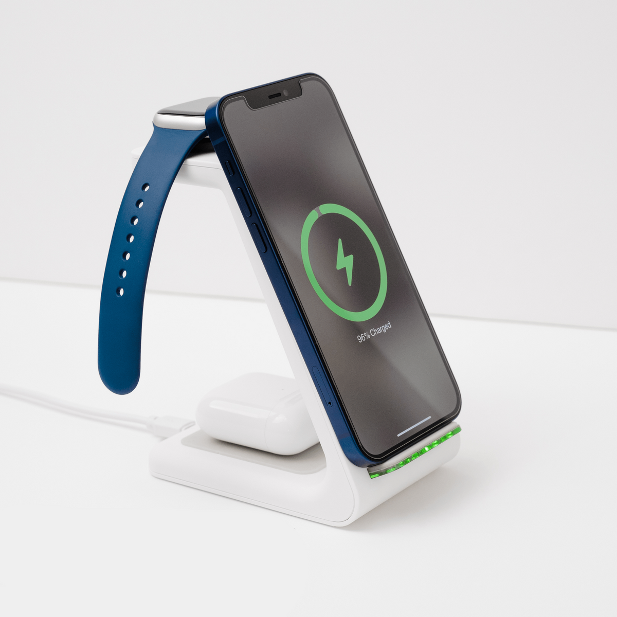 Fast Wireless Charger Dock with Multi-Device Support