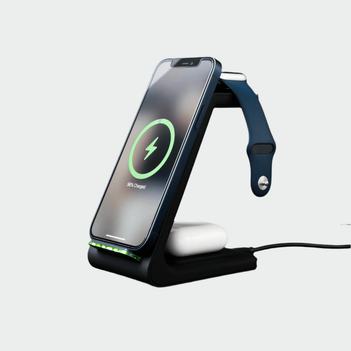 Fast Wireless Charger Dock with Multi-Device Support