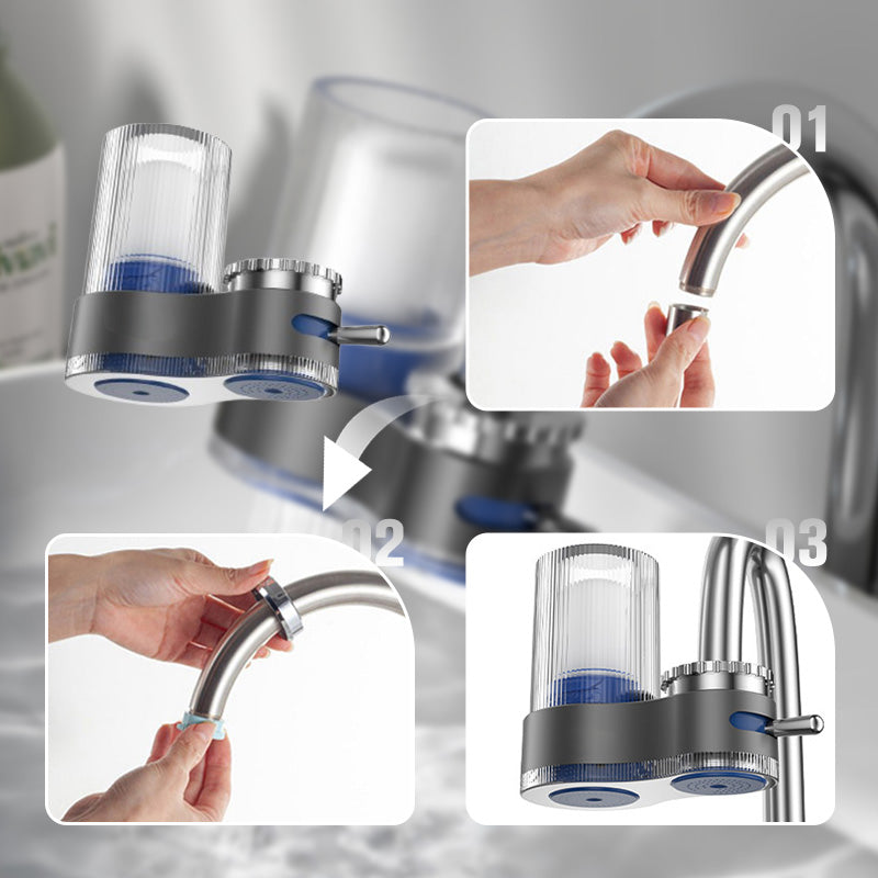 Faucet Water Filter with Adapters
