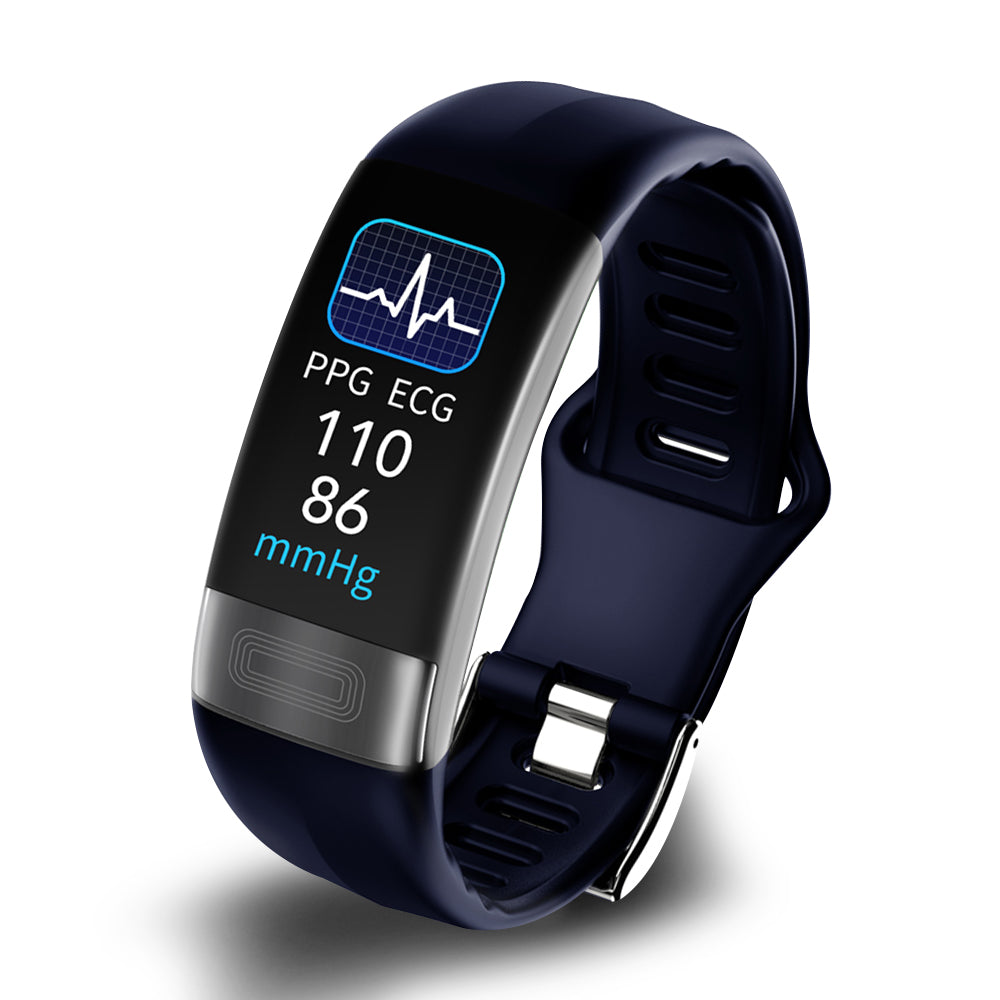 FDA Approved Wrist Blood Pressure Monitor EKG, Heart Rate, SpO2 and Sleep Tracker
