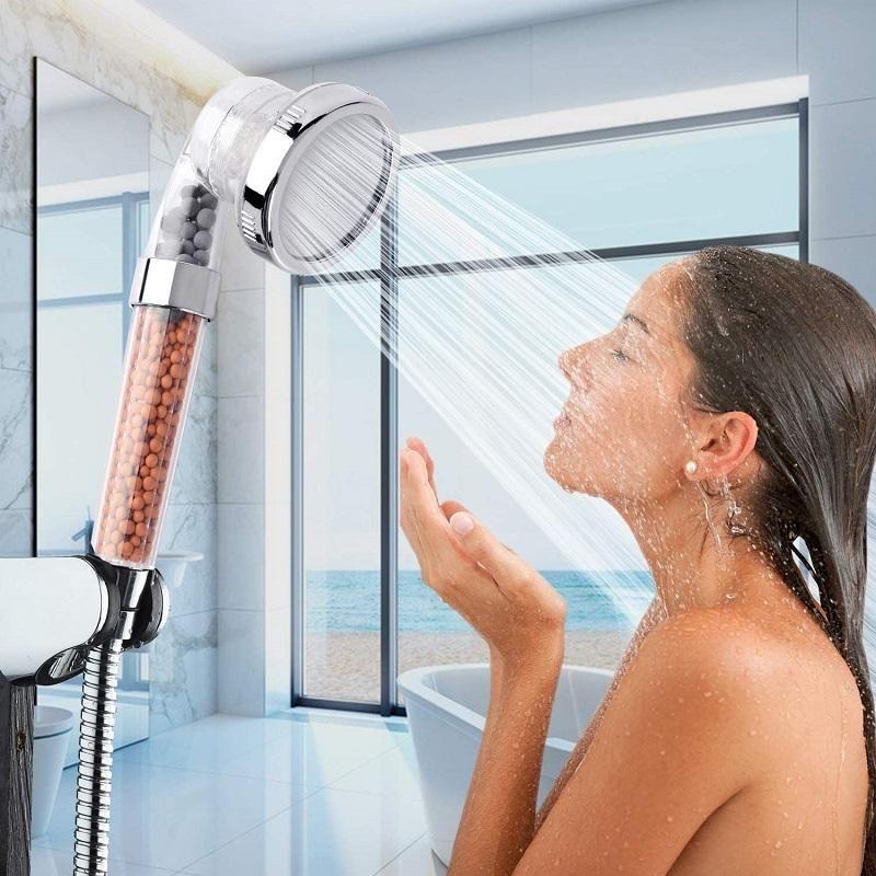 Filtered Shower Head with 3 Spray Settings