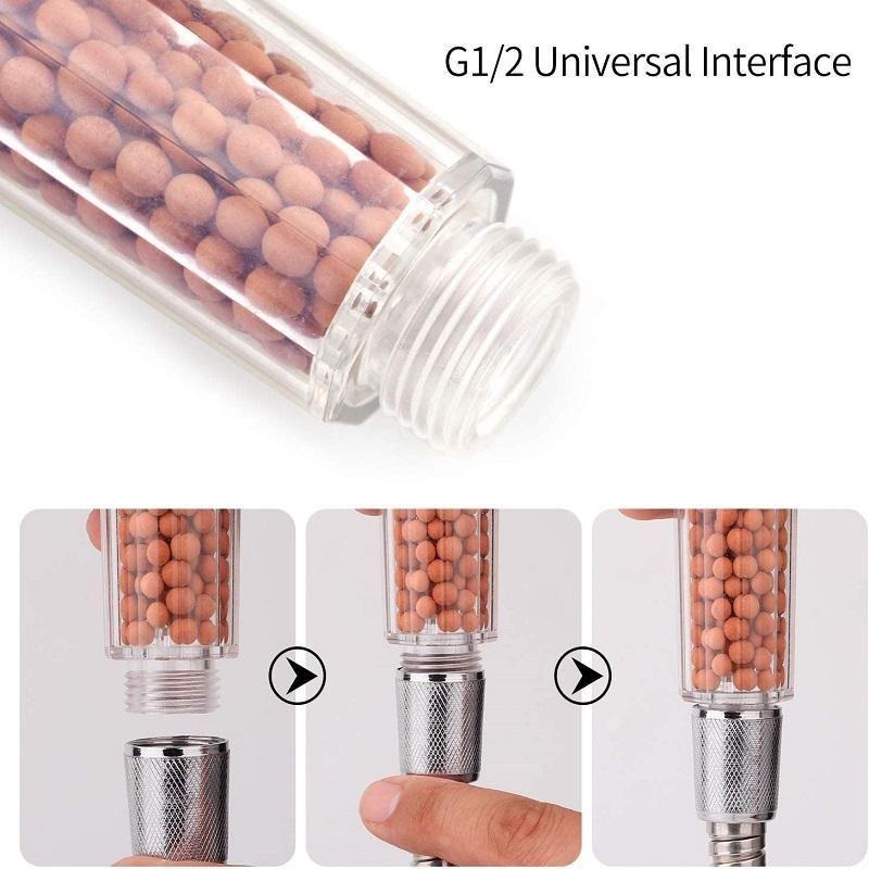 Filtered Shower Head with 3 Spray Settings