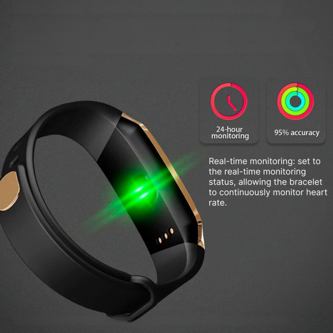 Fitness Tracker Smartwatch with Heart Rate Monitor