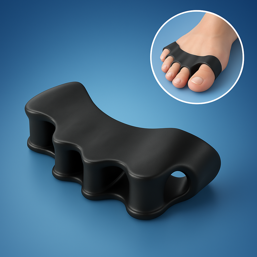 FlexAlign Toe Spacer | Toe Realignment and Pain Relief – Ideal for Bunions - Overlapping Toes - and Foot Comfort