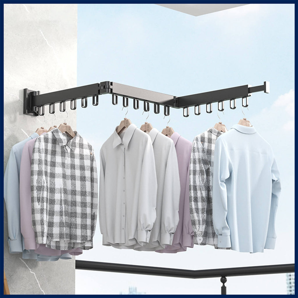 Foldable Clothes Drying Rack – Space-Saving Indoor & Outdoor Laundry Solution
