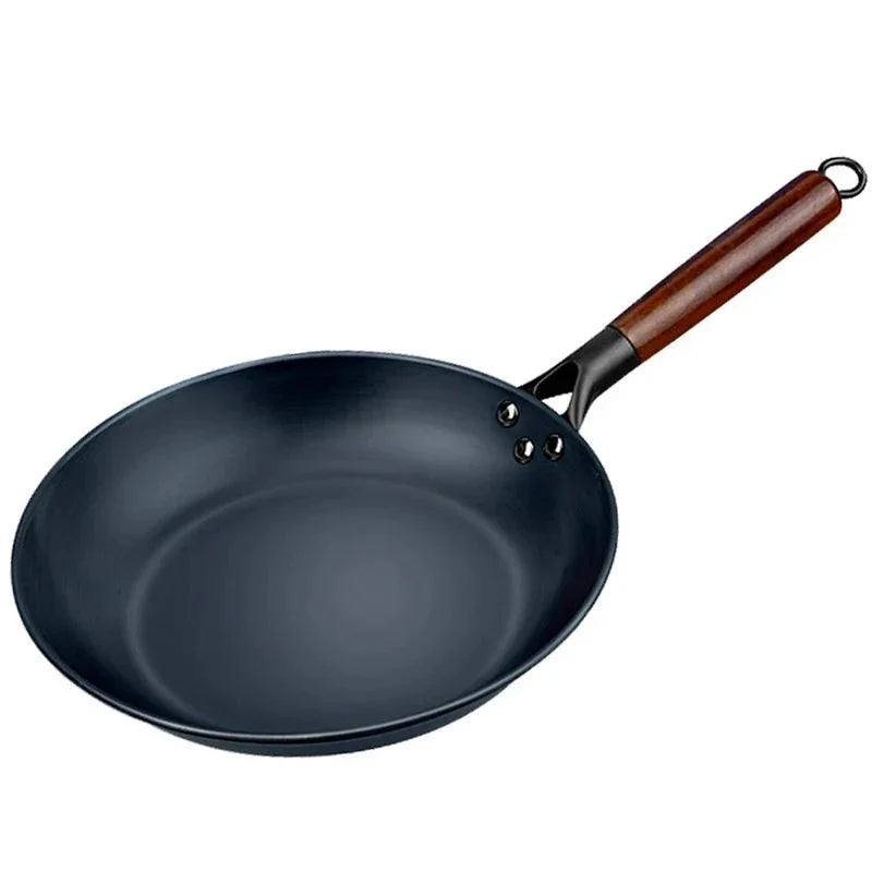 ForgeVerra Premium Cast Iron Skillet – Non-stick frying pan for healthy, even cooking