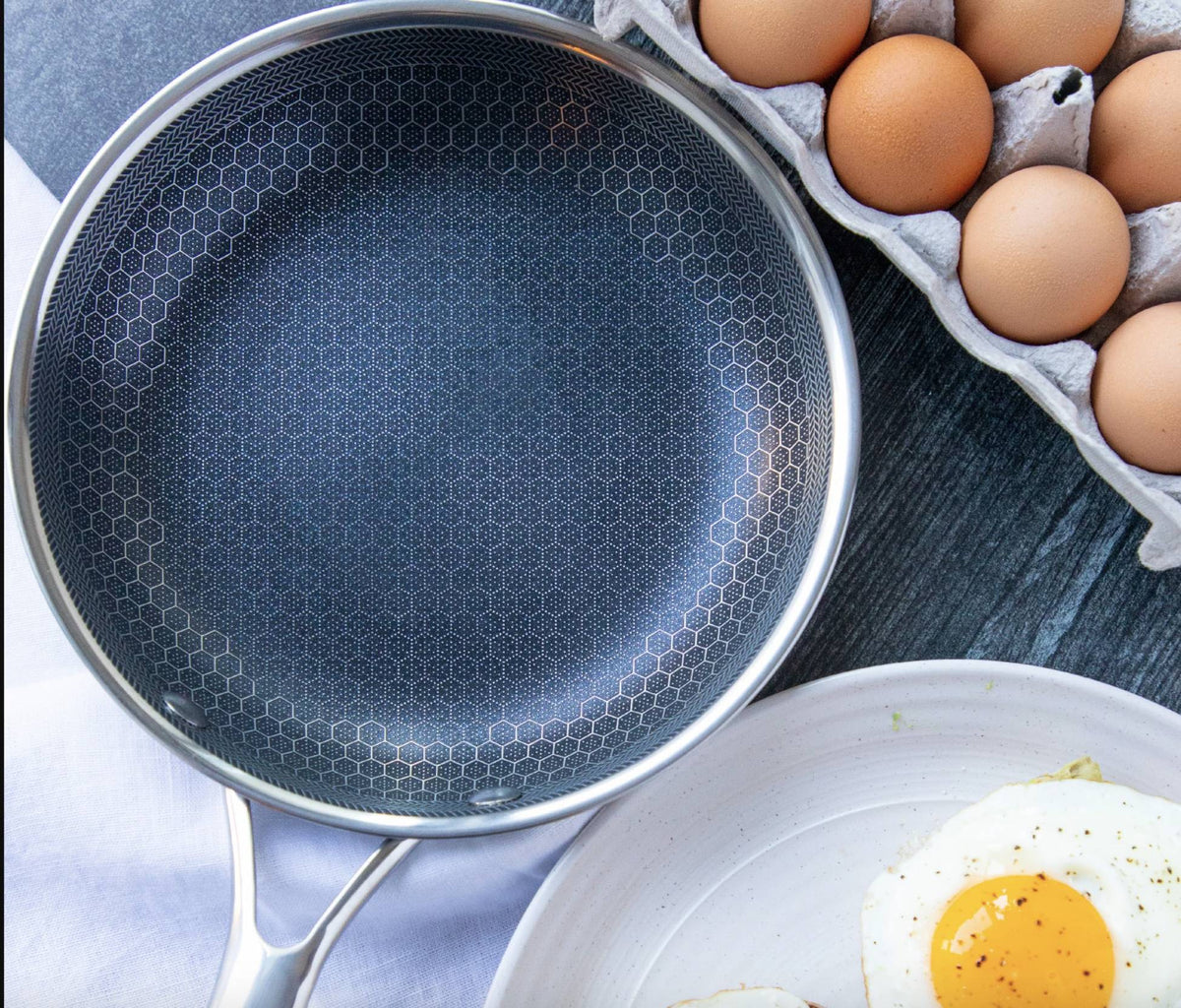Frying Pan with Pixel Technology – Premium Non-Stick Coating for Perfect, Even Cooking