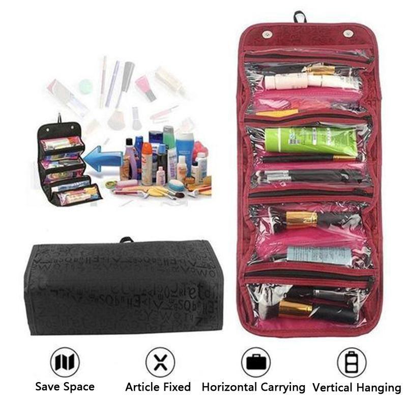 Functional Hanging Cosmetic Bag