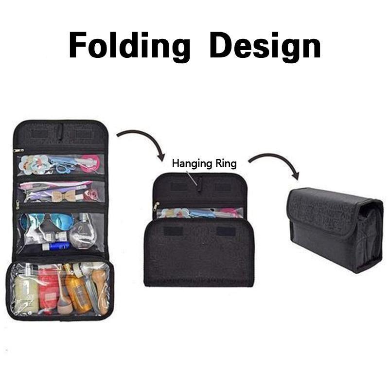 Functional Hanging Cosmetic Bag