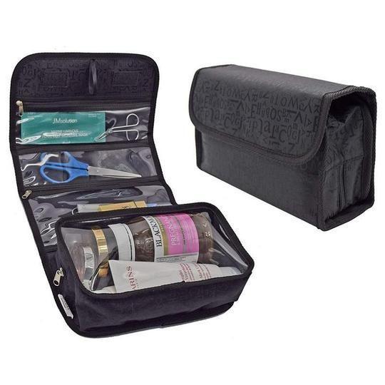 Functional Hanging Cosmetic Bag